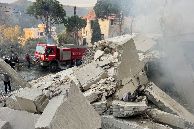 이스라엘, 레바논 남부 공습 일시 중단…