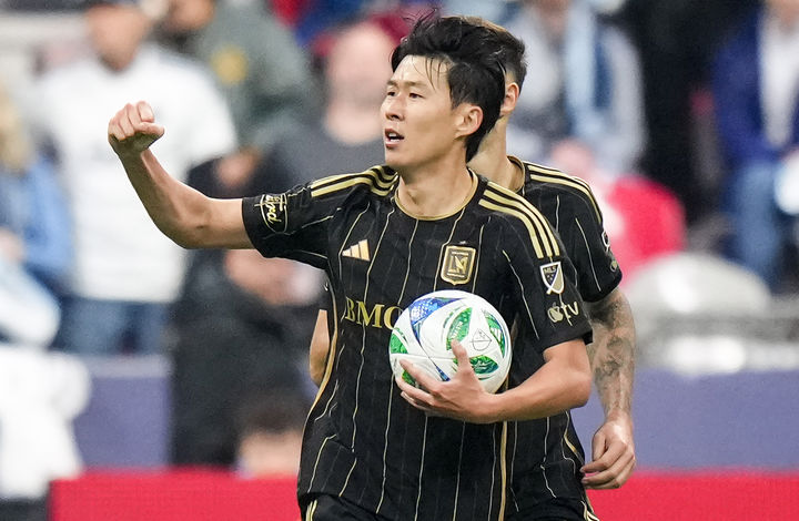 LAFC 손흥민, MLS 올해의 영입 2위…1위는 샌디에이고 드레이어