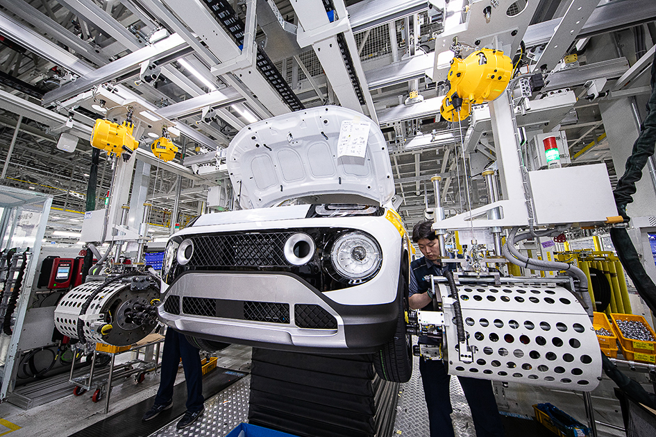 광주 자동차, 지난해 39만1207대 수출했다…