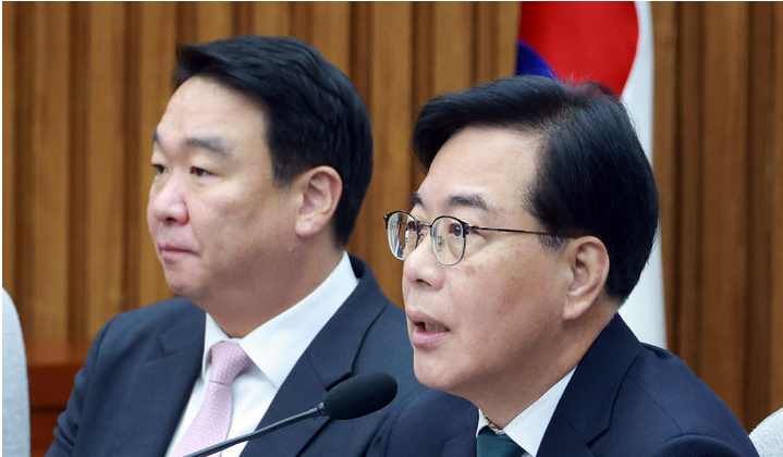 송언석, 한병도 與 신임 원내대표에 