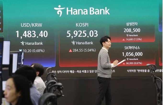 코스피 5900선 회복