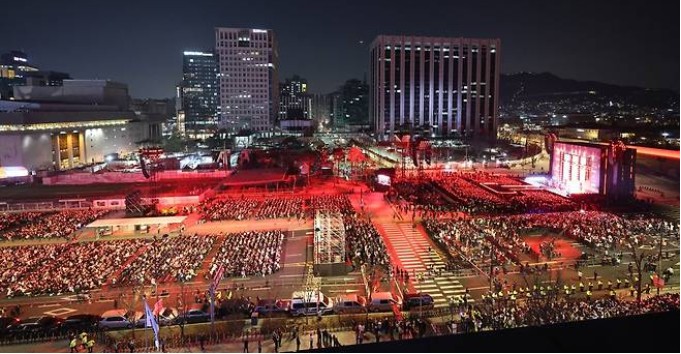 방탄소년단 광화문 컴백