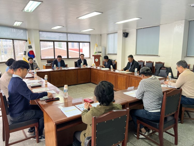 지난 1일 개최된 친환경 임산물 인증 확대를 위한 현장 간담회