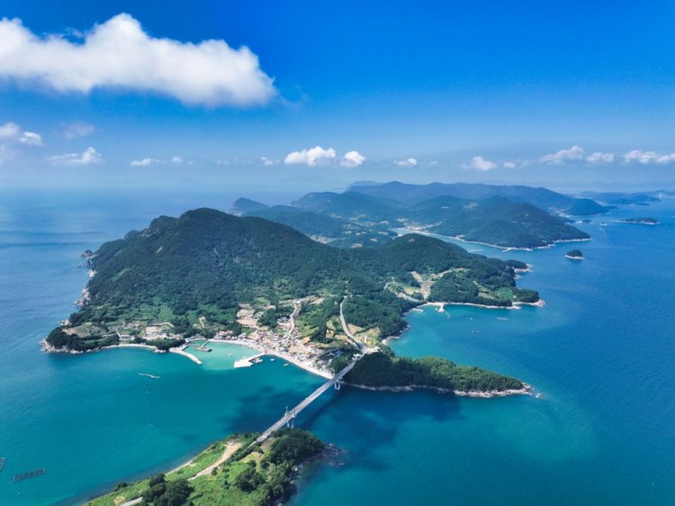 여수 금오도 전경