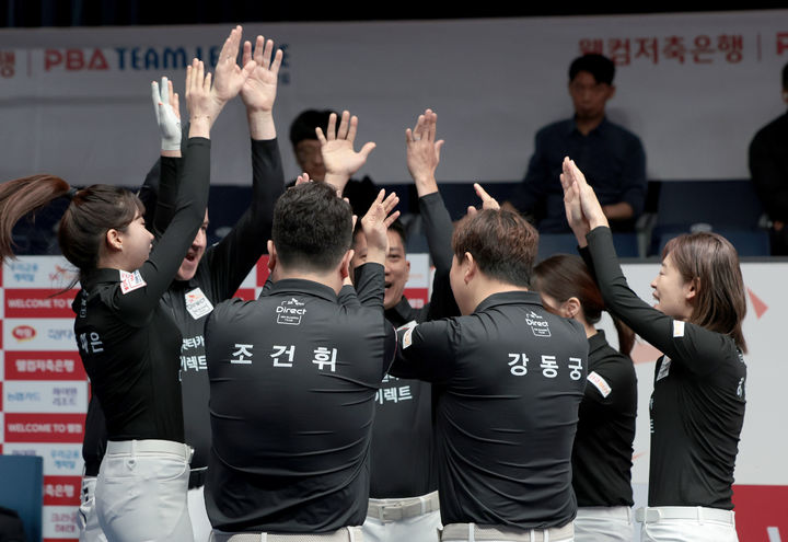 SK렌터카, PBA 팀리그 정규리그 우승…우리금융, 피아비 앞세워 5R 1위