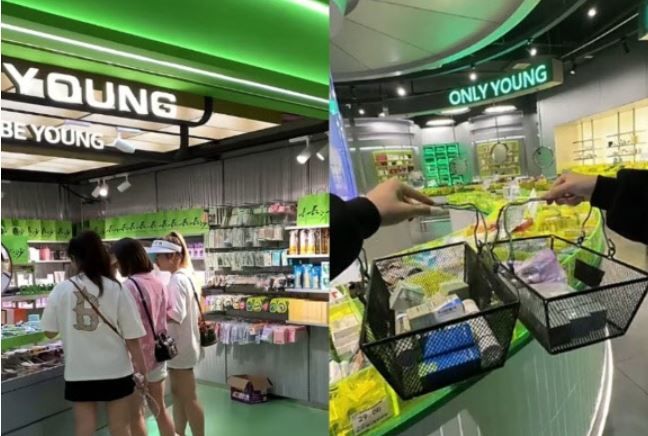 올리브영인 줄 알았는데 '온리영'…대놓고 베끼는 중국