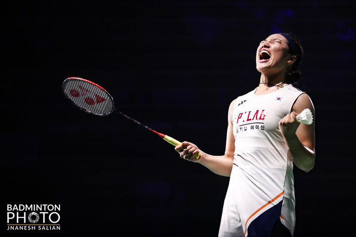 배드민턴 '세계 최강' 안세영, 인도오픈 2연패 달성…6개 대회 연속 우승 [뉴시스Pic]