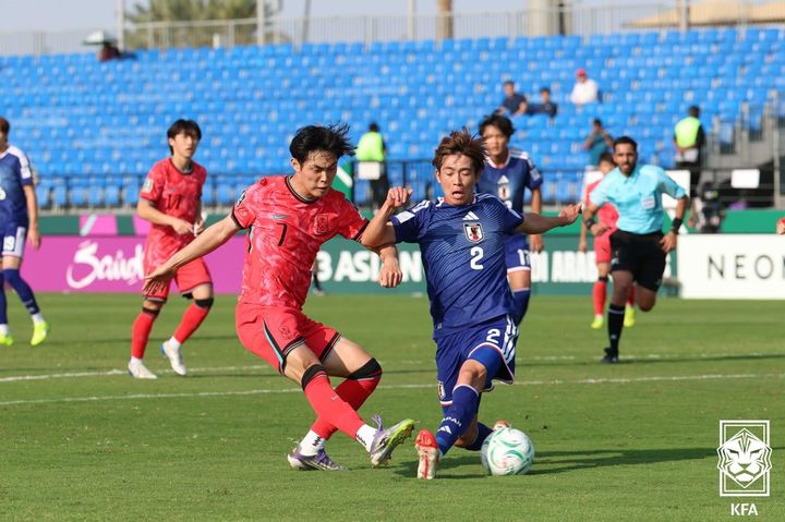 이민성호, 숙적 일본에 0-1 패배…U-23 아시안컵 결승 진출 무산