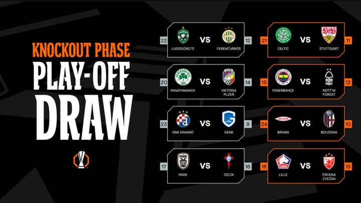 오현규의 헹크, 자그레브와 UEL 16강 PO서 격돌