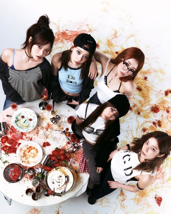 르세라핌 '스파게티'도 스포티파이 2억 스밍 넘겼다 "자체 최단기간"