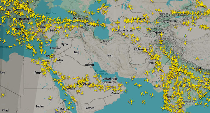 미·이스라엘 '이란 공습'에 중동행 하늘길 운항 중단…인천 출·도착 13편 결항