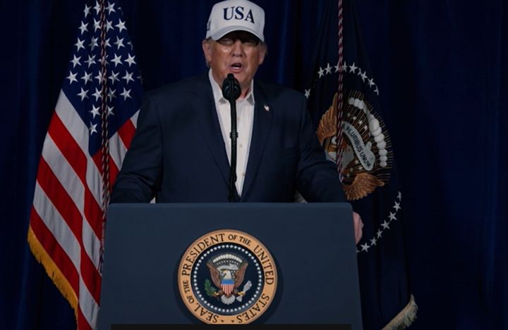 트럼프 "이란 보복하면 전례 없는 힘으로 타격"