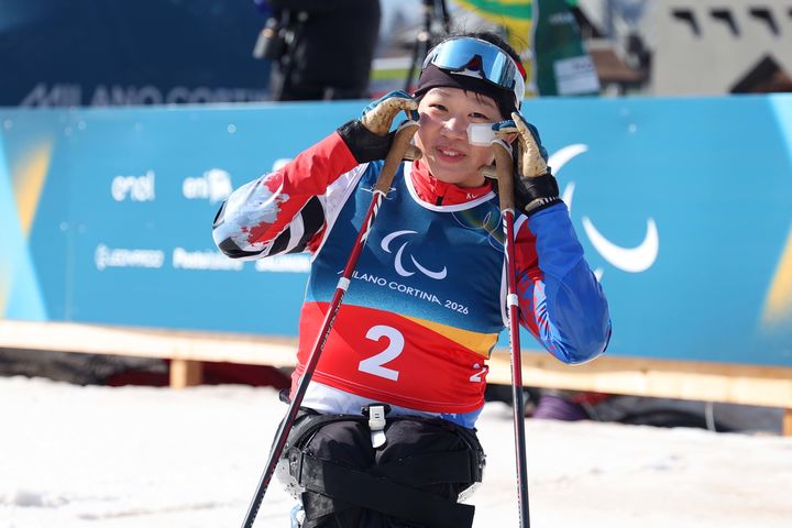 '막판 역전 허용' 은메달에도 스마일…김윤지 "아쉽지만, 다 보여줬어요"[2026 동계패럴림픽]