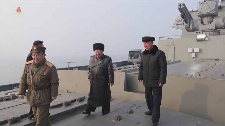 북, '최현호'서 순항미사일 발사…김정은 "핵무력, 다각적 운용단계"