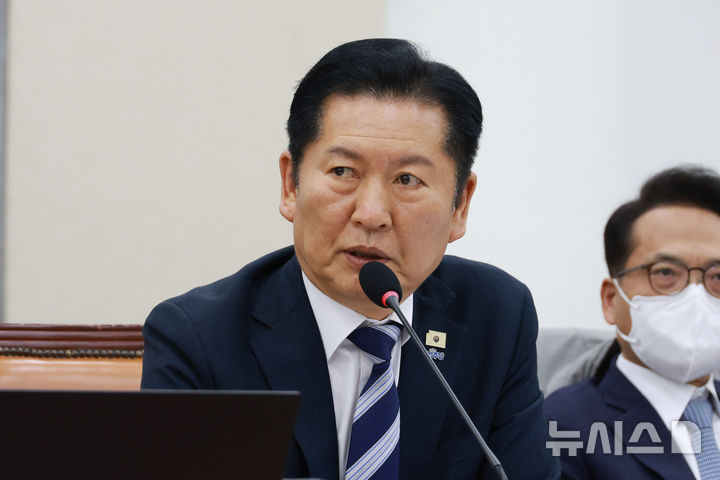 정청래, 민주당 정강정책 연설…"국민주권 시대 위해 檢개혁"