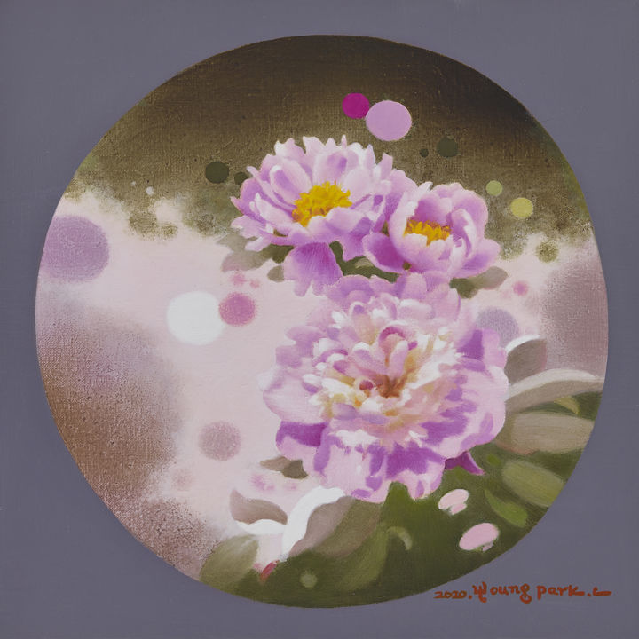 현실을 벗어난 장미의 환영…이영박 ‘번짐 회화’[아트서울]