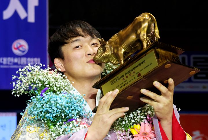 문준석, 단양온달장사씨름대회서 통산 12번째 태백장사