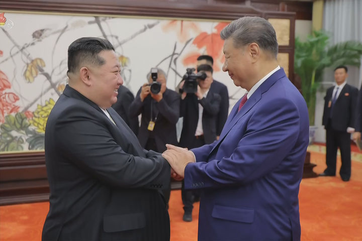 김정은, 中 시진핑에 답전…"북중관계, 새로운 높은 단계 올라서"