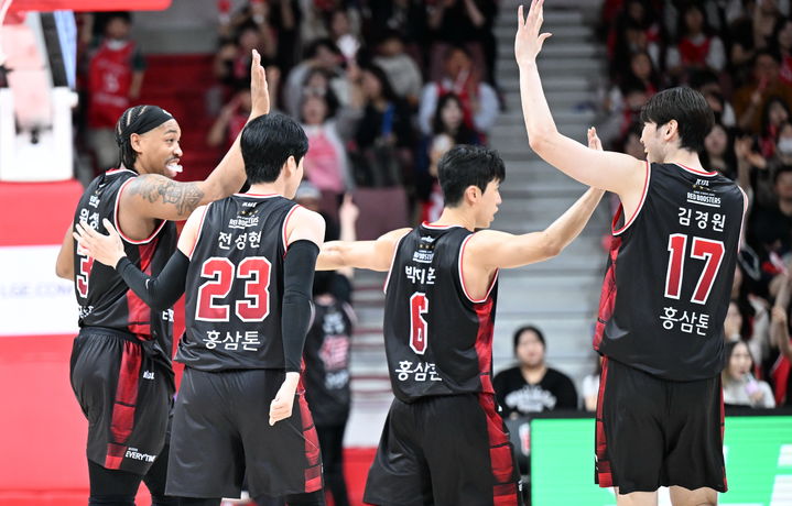 프로농구 정관장, 현대모비스 꺾고 2위 굳혀…DB는 3연승