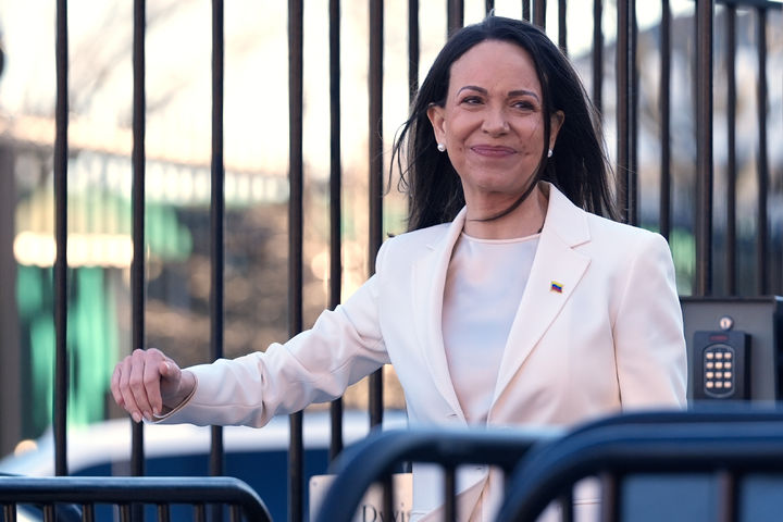 베네수 마차도 "트럼프에 노벨평화상 메달 건넨 걸 후회 안 해"