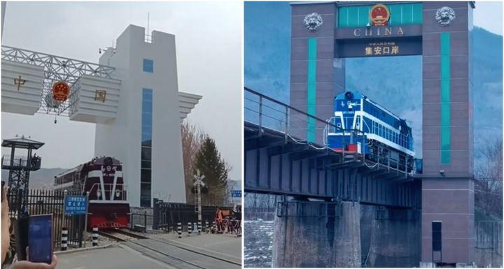 압록강과 두만강 중상류 중-북 국경 철도 재개 움직임