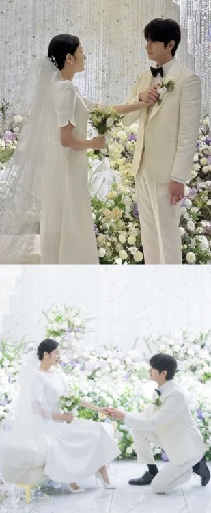 김재원, 김고은과 결혼사진 공개