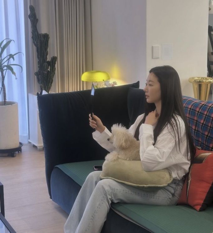 김사랑, 아파트 압류 처분…"국세 체납"