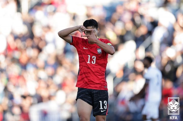 무득점 우려 지웠다…'멀티골' 손흥민, 역대 1위 차범근까지 '-2'(종합)