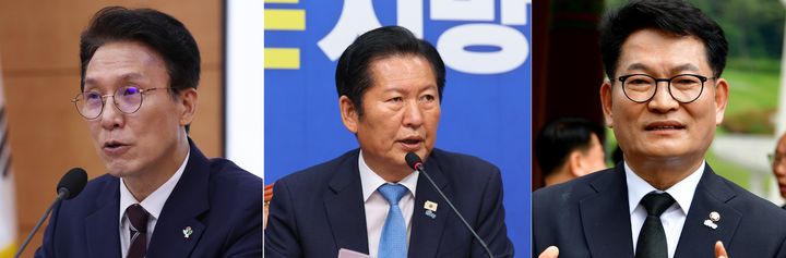 與 전대 8월 17일로 가닥…정청래·김민석·송영길 당권경쟁 막 올라